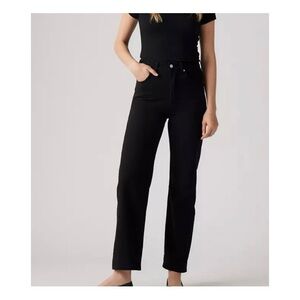 Levi’s Ribcage straight ankle jeans